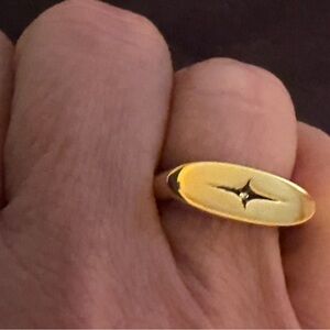 Raising Surfers The North Star Signet
Ring size 8 gold